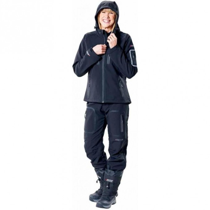 Куртка с капюшоном BAFFIN Women's Hooded Jacket Black SHEL-W001-BK1-M